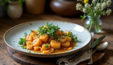 Kohlenstoffara mit Nudeln ist ein sättigender Schatz in jeder Familie