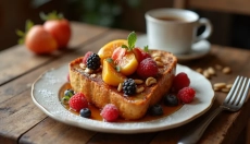 Probieren Sie ein einfaches Rezept für French Toast aus Hefezopf aus.