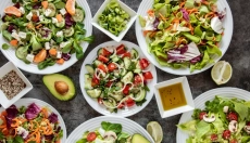 Inspiration für leichte Gemüsesalate zum Abendessen