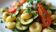 Probieren Sie Zucchini-Haluschky ohne Mehl und Sie werden sie lieben