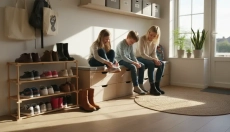 Organisieren Sie den Schuhschrank für die ganze Familie einfach und effektiv