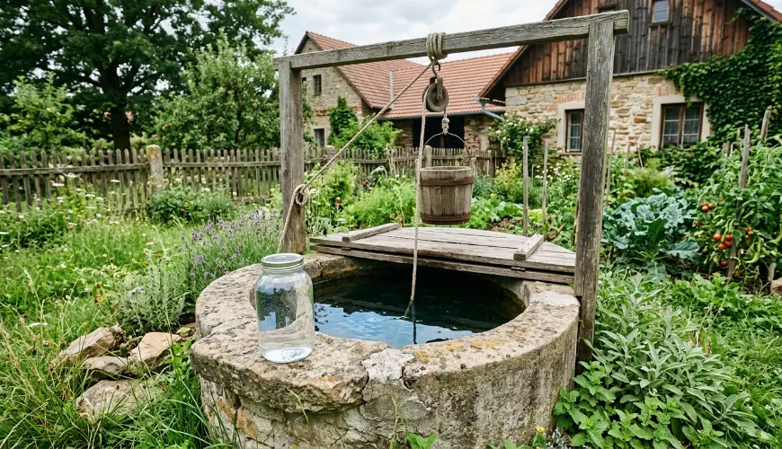 Wasser aus dem Brunnen verdient regelmäßige Aufmerksamkeit