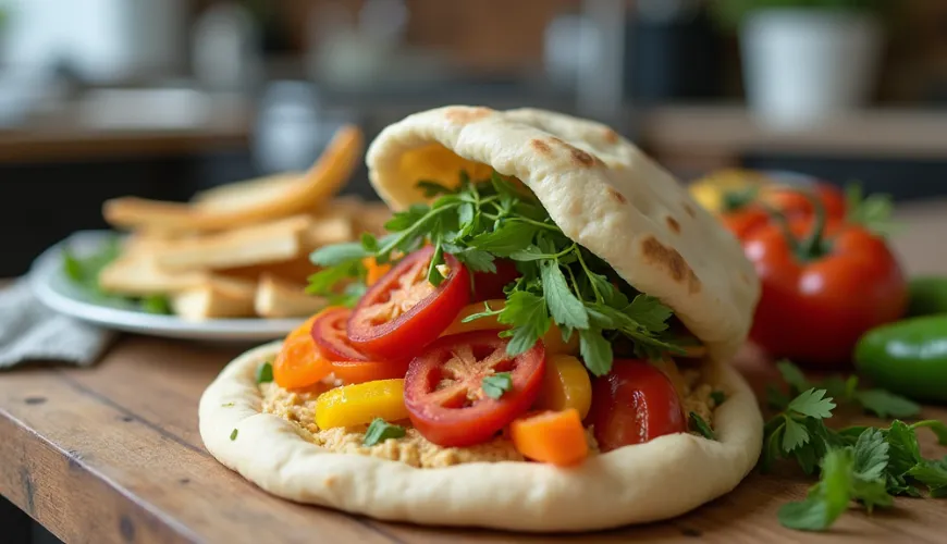 Ein einfaches Rezept für Pita-Brot, das jeder meistern kann