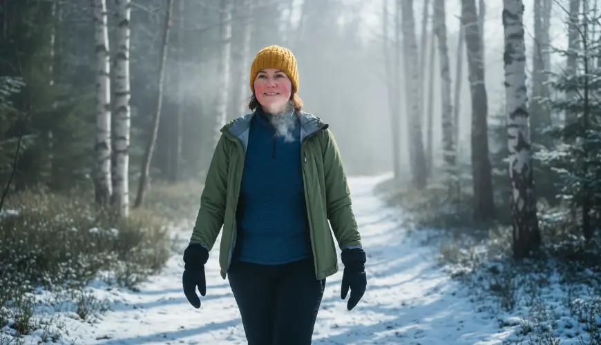 Versuchen Sie das Abhärten durch Gehen schon diesen Winter