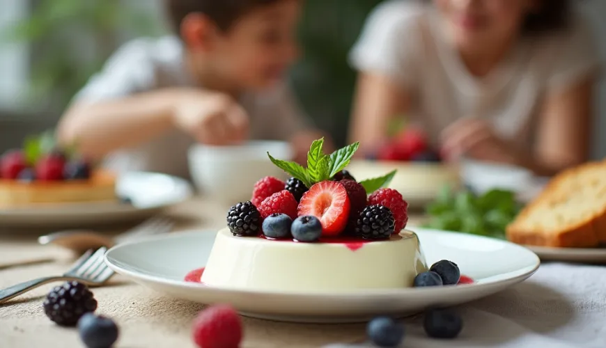 Wie man ein einfaches Panna-Cotta-Rezept zubereitet